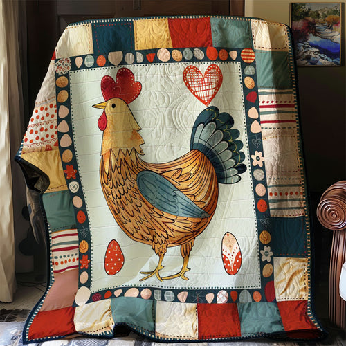 Egg & Rooster Bliss WN2507023CL Quilt