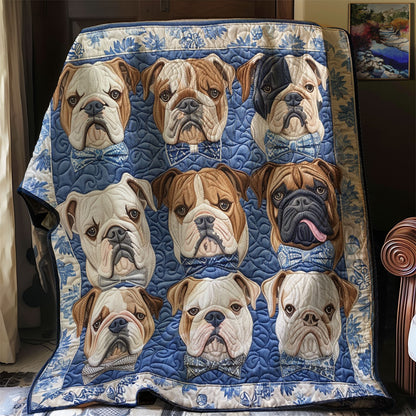 English Bulldog XR250613CL Quilt