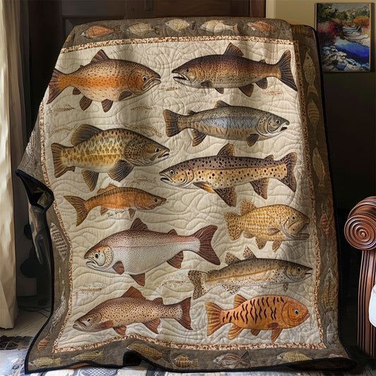 Fish Lover's Haven XR0208017CL Quilt