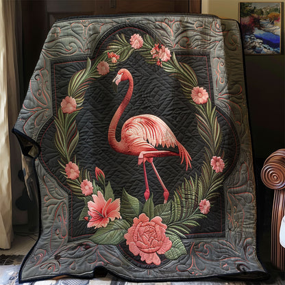 Flamingo Lovers XR2006010CL Quilt