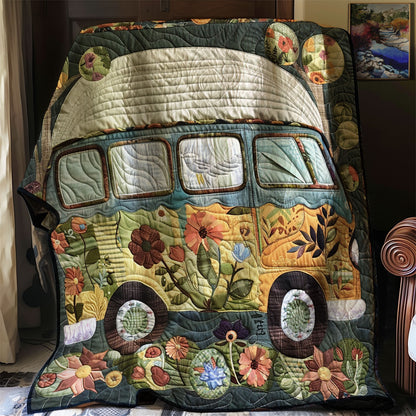 Floral Camper XR2207006CL Quilt