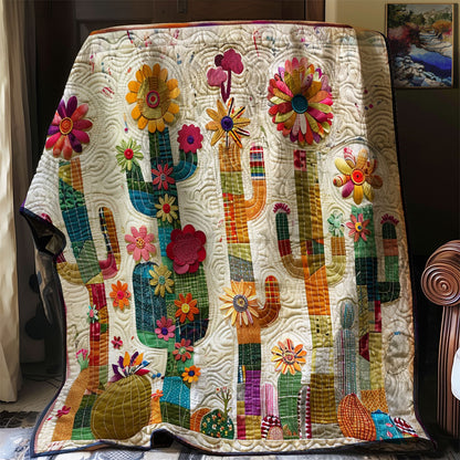 Flower Of Cactus XR3107028CL Quilt