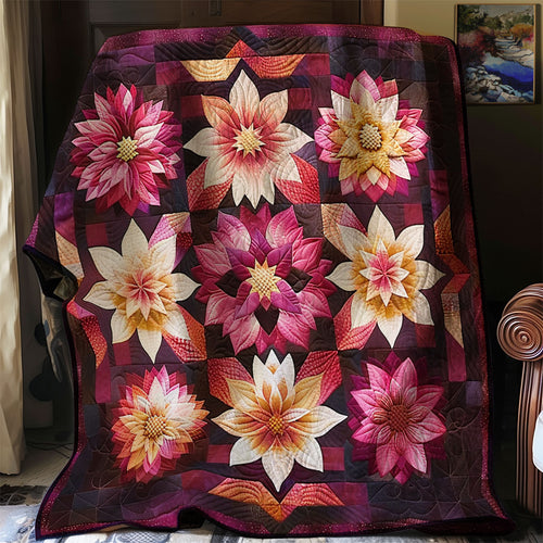 Flowers XR0307026CL Quilt