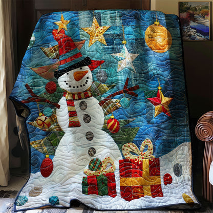 Funny Snowman WO2707016CL Quilt