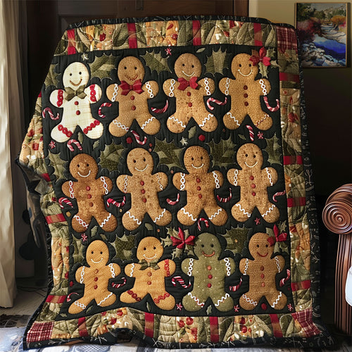 Gingerbread Men XR2008010CL Quilt