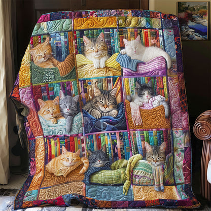 Happy Cat Sleeping XR2608004CL Quilt