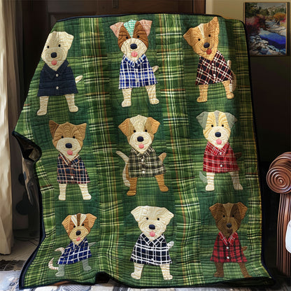 Happy Dogs XR090705CL Quilt