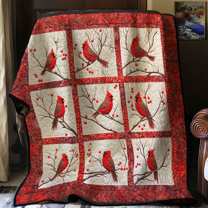 Harmony Cardinals XR0108015CL Quilt