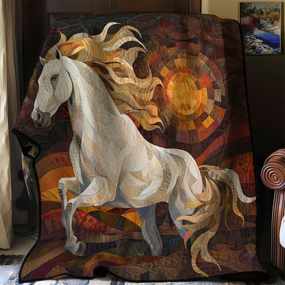 Horse And Sun XR1207013CL Quilt