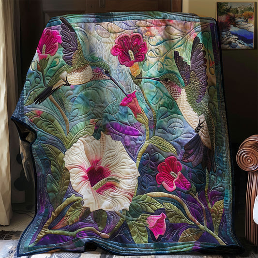 Hummingbird Garden XR1007004CL Quilt