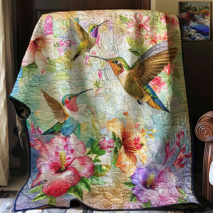 Hummingbird Lovers XR1007014CL Quilt