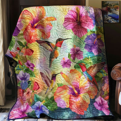 Hummingbird Lovers XR1007015CL Quilt