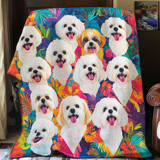 Joyful Shih Tzu XR0808009CL Quilt