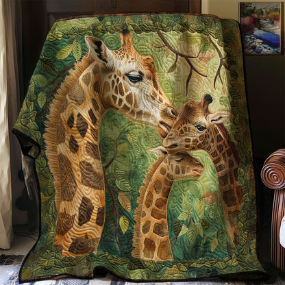 Jungle Giraffes XR2607024CL Quilt