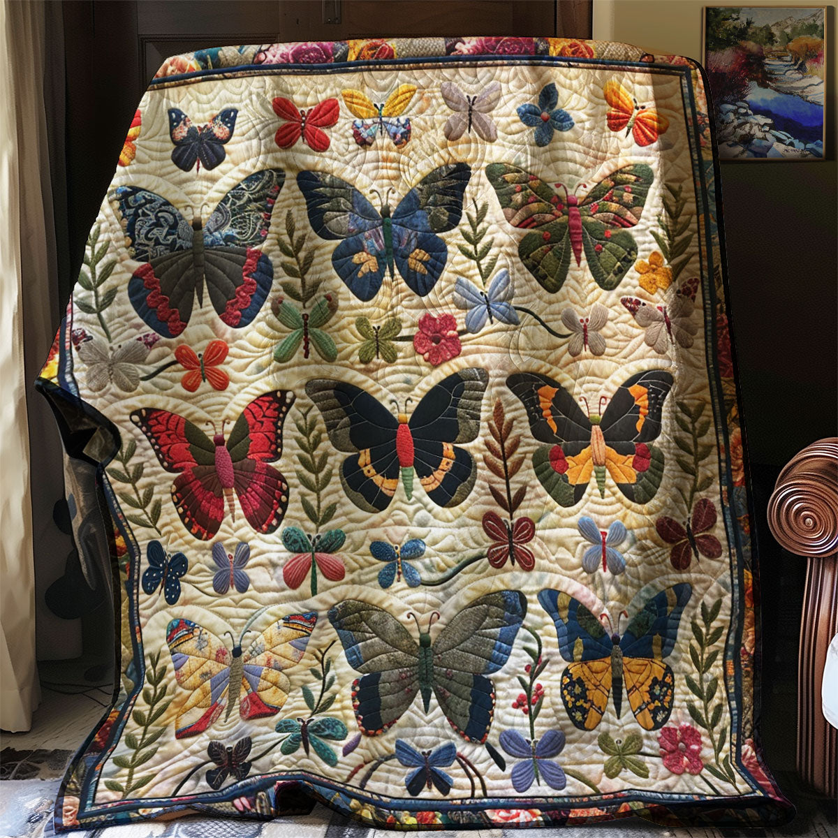 Love Butterflies XR2006001CL Quilt