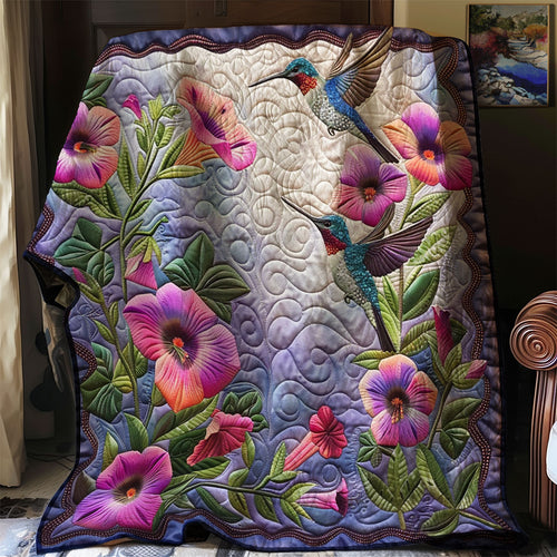 Love Hummingbirds XR1507001CL Quilt