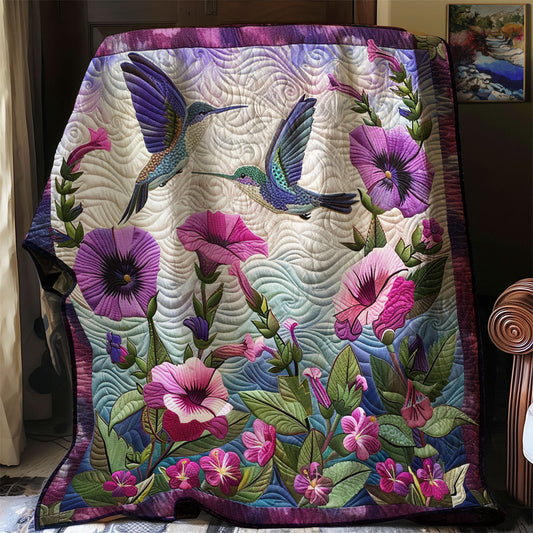 Love Hummingbirds XR1507002CL Quilt