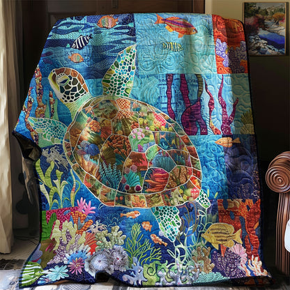 Love Sea Turtle XR0307024CL Quilt