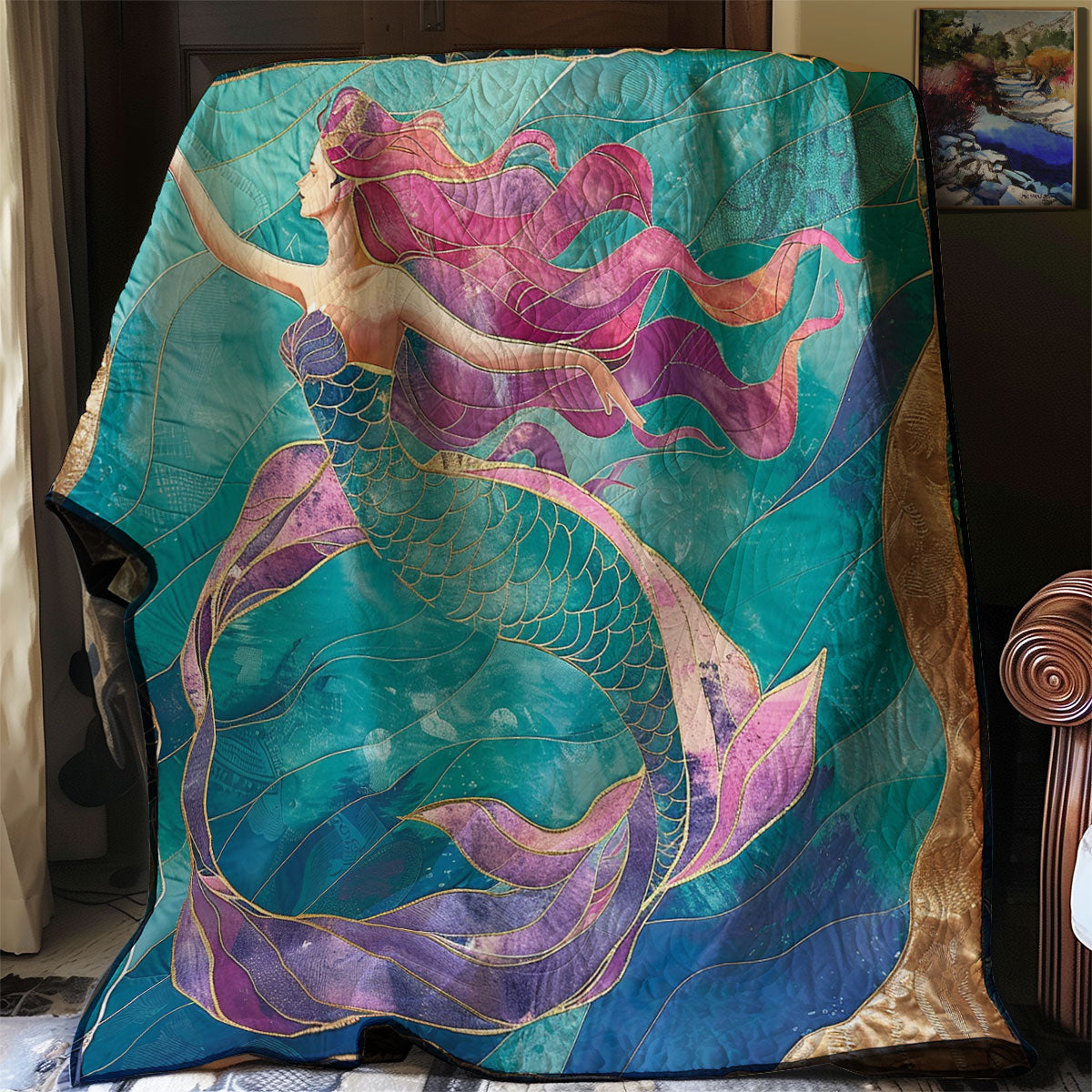 Magical Mermaid XR2407046CL Quilt