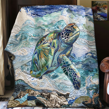 Marine Life Turtle XR0808060CL Quilt