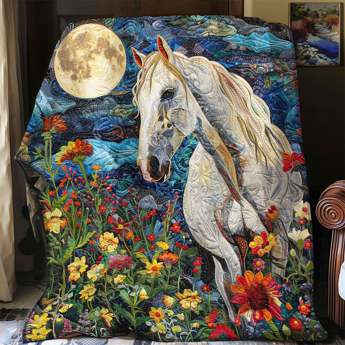 Moonlight Horse XR2208023CL Quilt