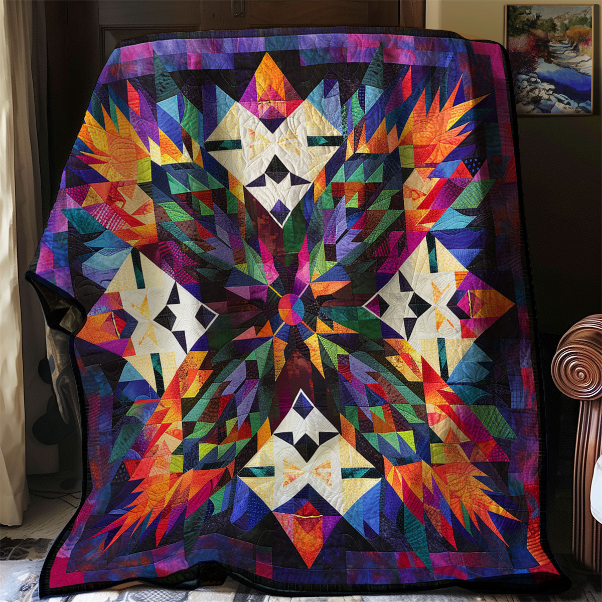 Native American XR0407007CL Quilt