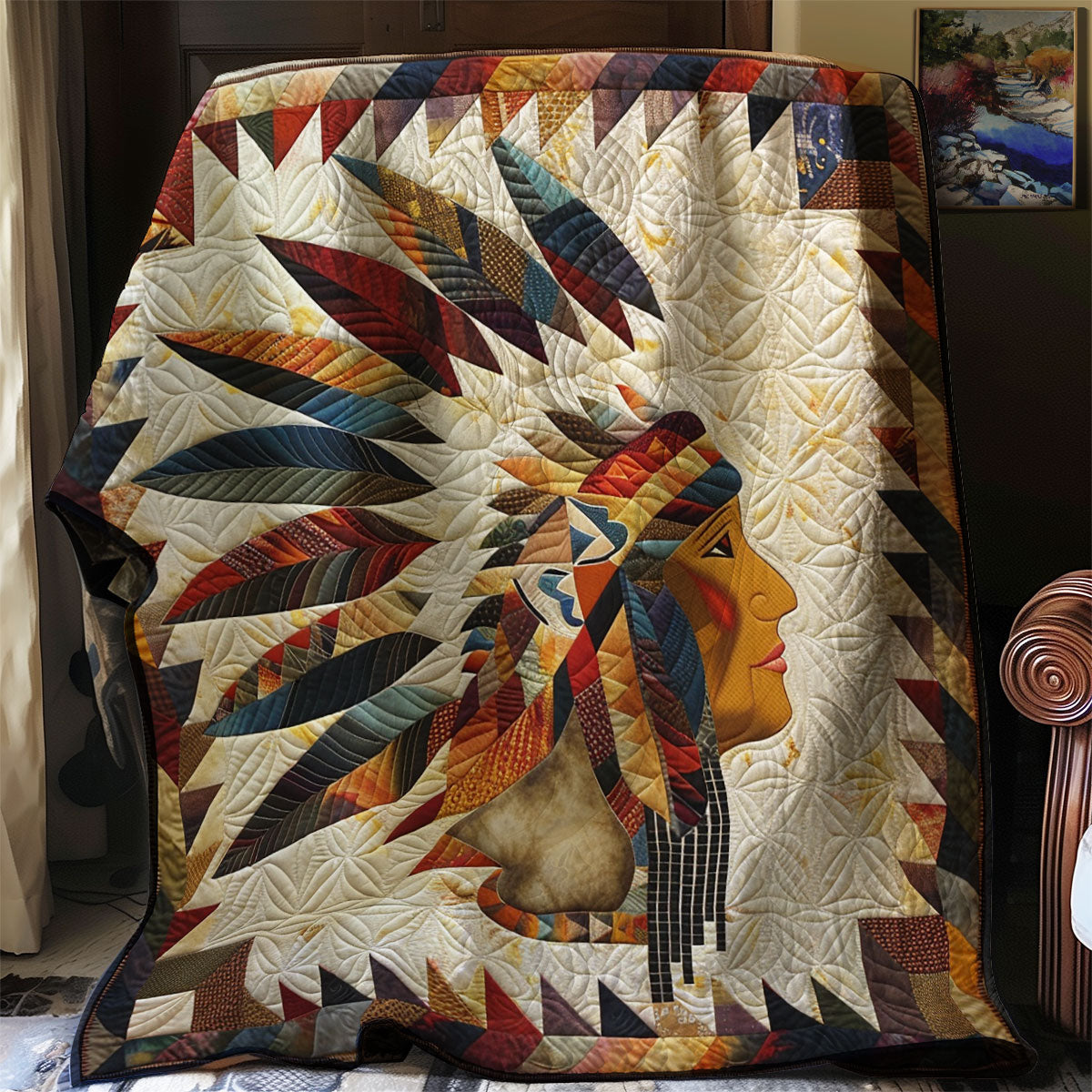 Native American XR0807029CL Quilt