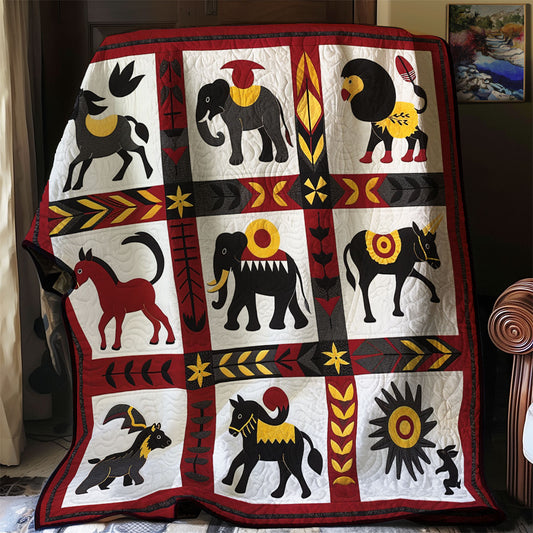 Native Animals XR1706028CL Quilt