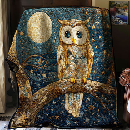 Night Moon Owl XR0508002CL Quilt