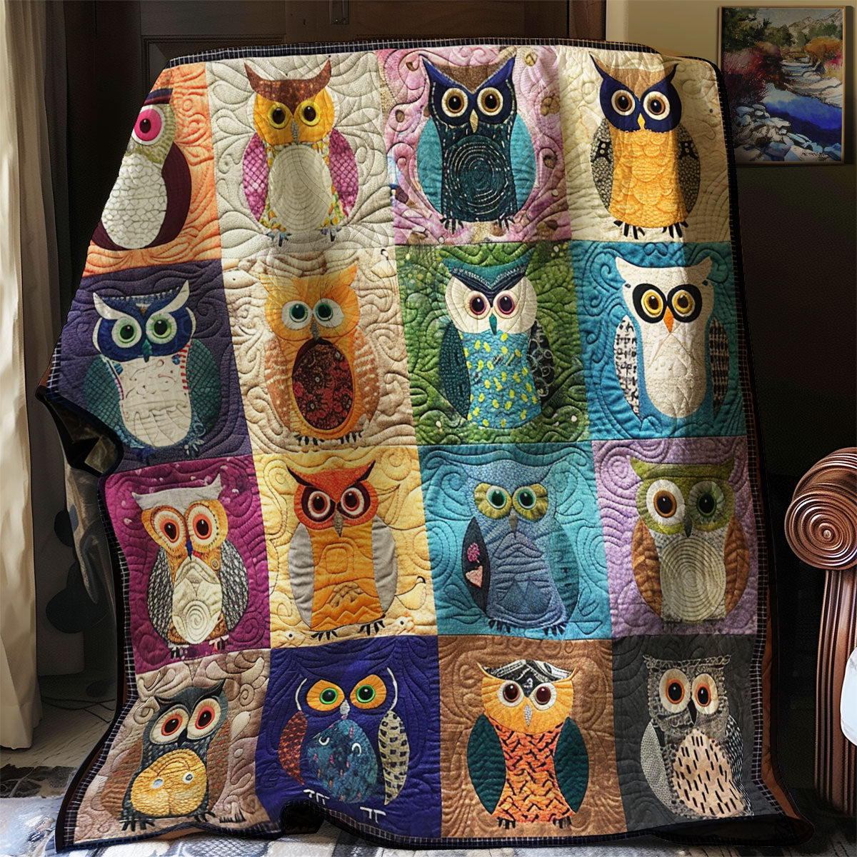 Owl Lovers XR2206009CL Quilt