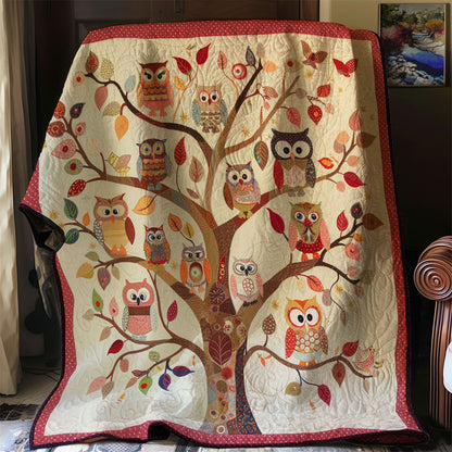 Owl Tree XR1806001CL Quilt