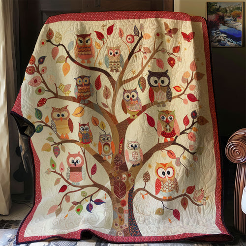 Owl Tree XR1806001CL Quilt