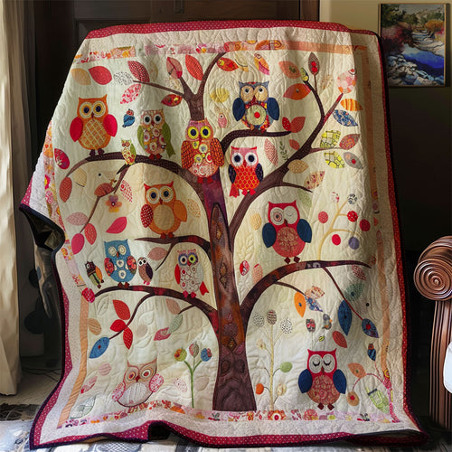 Owl Tree XR1806002CL Quilt