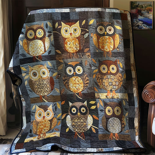 Owls XR1706019CL Quilt