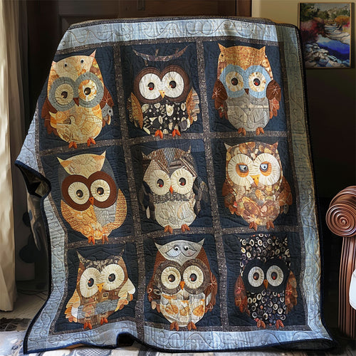 Owls XR1706020CL Quilt