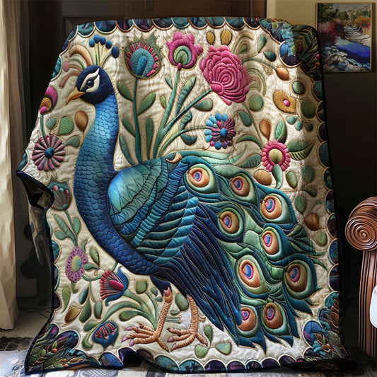 Peacock Lover XR0207005CL Quilt