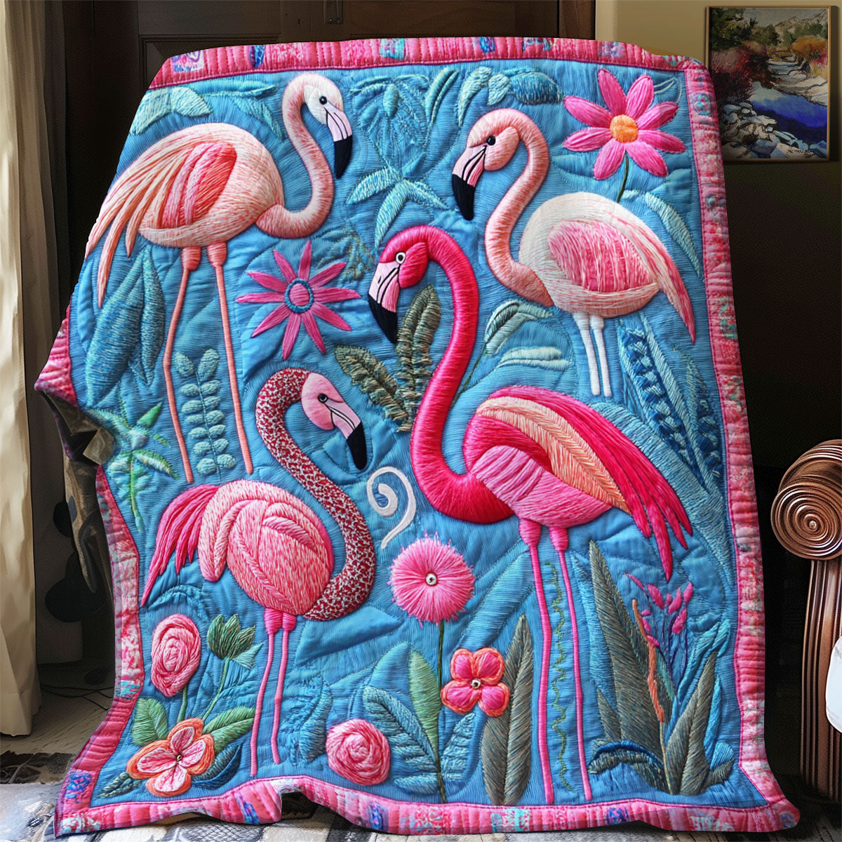 Pink Sky XR2208002CL Quilt