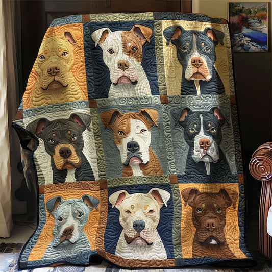 Pitbull Lovers XR1206012CL Quilt