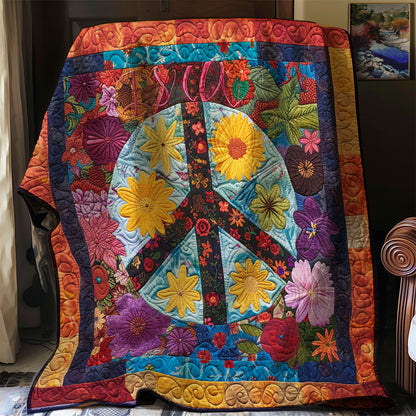 Power Peace Hippie XR2707008CL Quilt