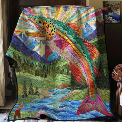 Rainbow Trout XR2207015CL Quilt