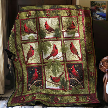 Red Cardinal WJ0406016CL Quilt