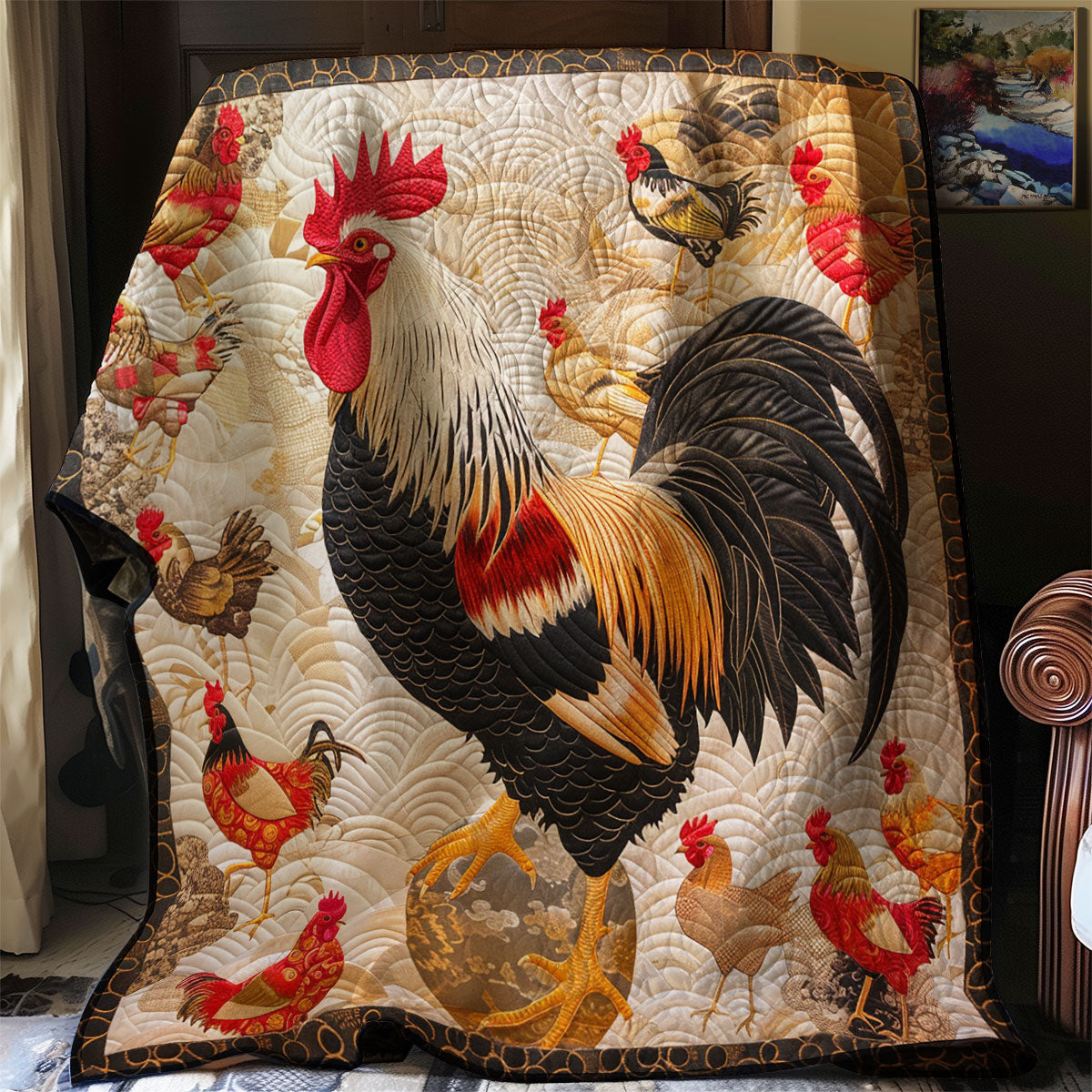 Rooster XR0907007CL Quilt