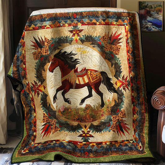 Running Horse XR0407016CL Quilt