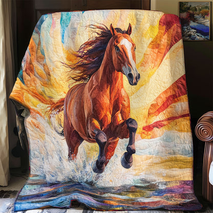 Running Horse XR0808024CL Quilt