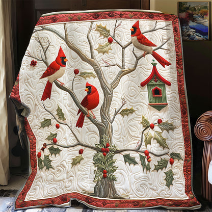 Scarlet Cardinals XR1008038CL Quilt