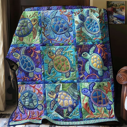 Sea Turtle Serenade WG2808006CL Quilt