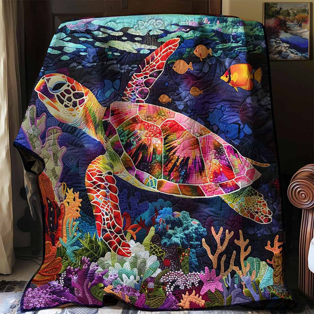 Sea Turtles XR2706011CL Quilt