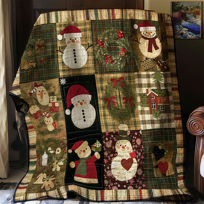 Snowman Christmas XR1706018CL Quilt