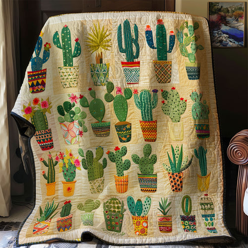 Spirit Cactus XR2607026CL Quilt