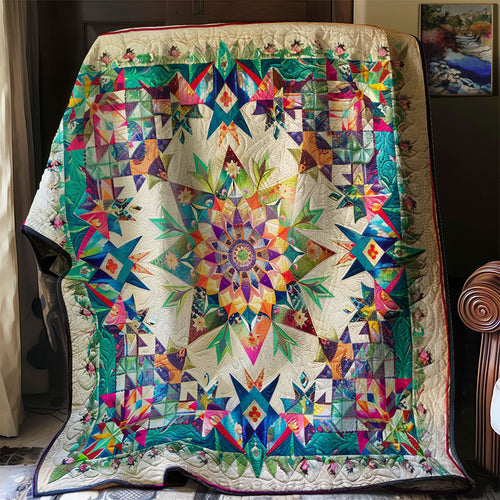 Star Flower XR2206007CL Quilt